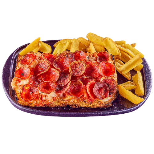 ПИЦА ФОКАЧА С ПЕПЕРОНИ