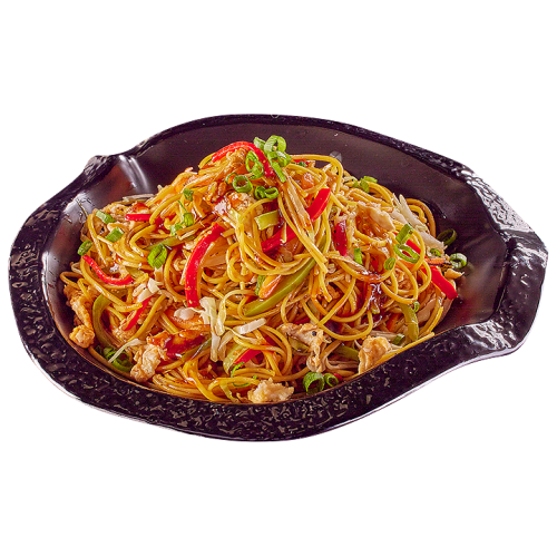 ЯЙЧНИ НУДЛИ СЪС ЗЕЛЕНЧУЦИ