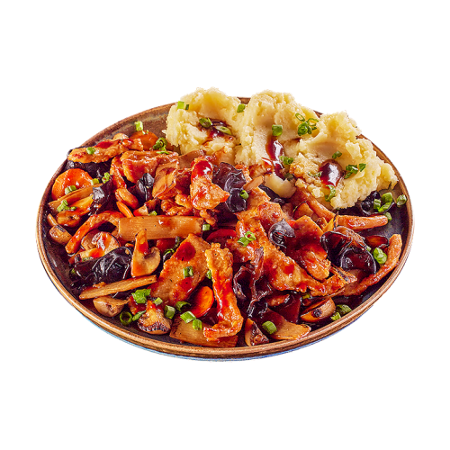 СВИНСКО С БАМБУК И ГЪБИ